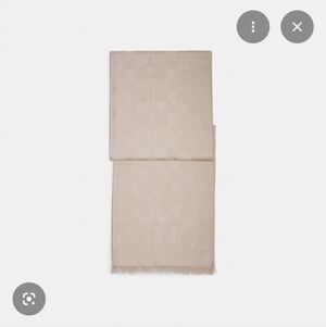 Coach Signature Wrap Scarf